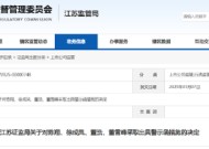 未完成增持承诺 永悦科技实控人及三位高管被出具警示函