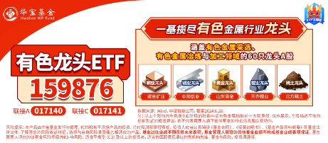 吹响反攻号角！有色龙头ETF（159876）盘中逆市涨超3%！铜、金、铝携手上攻，北方铜业涨停封板